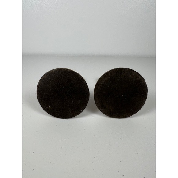 Vintage Mid Century Modern Inlaid Wood Taper Candlestick Holders Set of 2 MCM - Picture 8 of 11